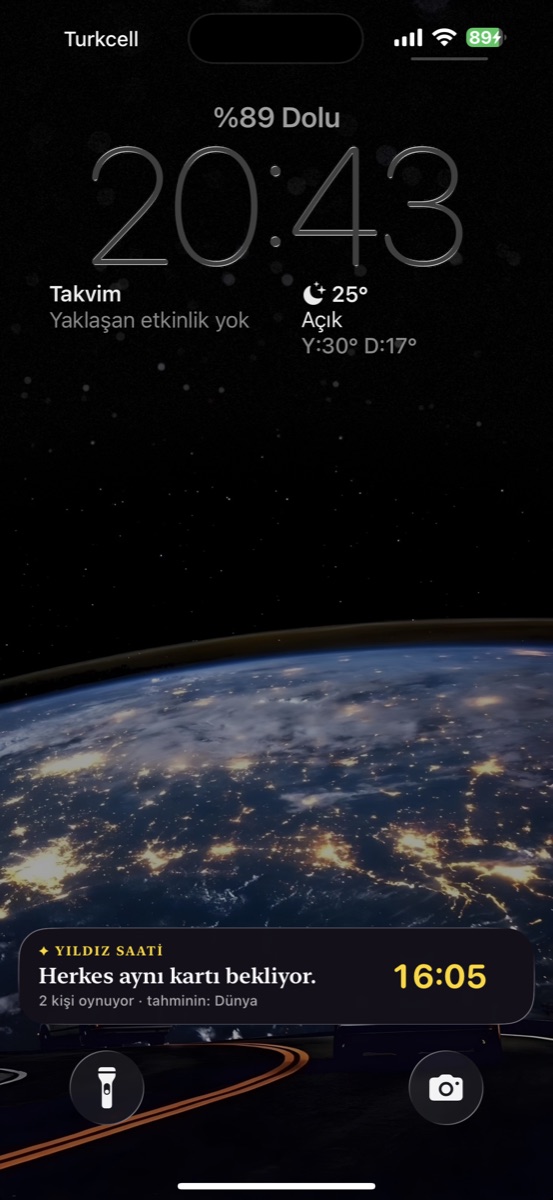The Lock Screen Live Activity counting down to tonight's reveal